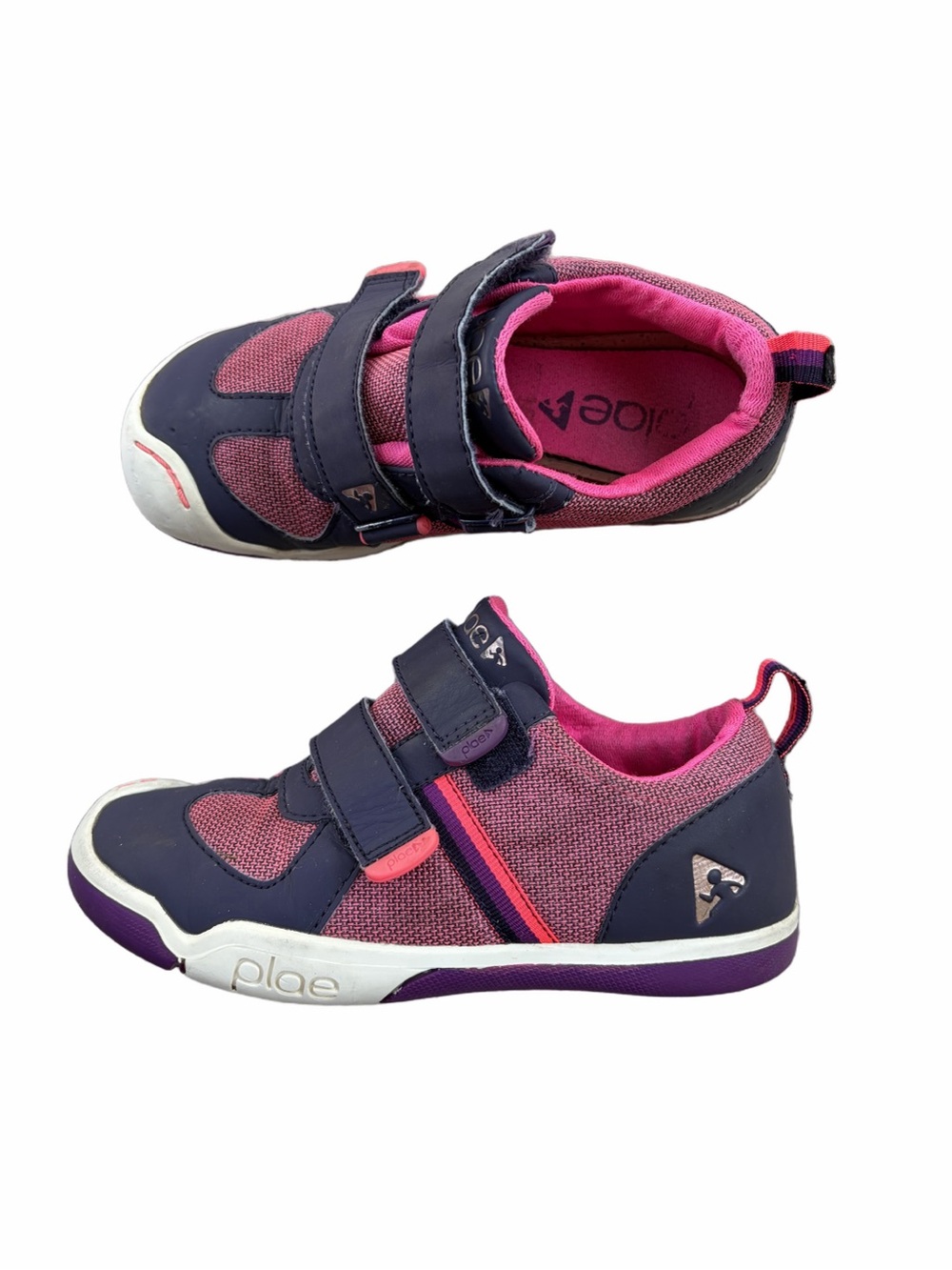 Plae Little Kid Size 13 Charlie Waterproof Sneakers Shoes in Pink Purple